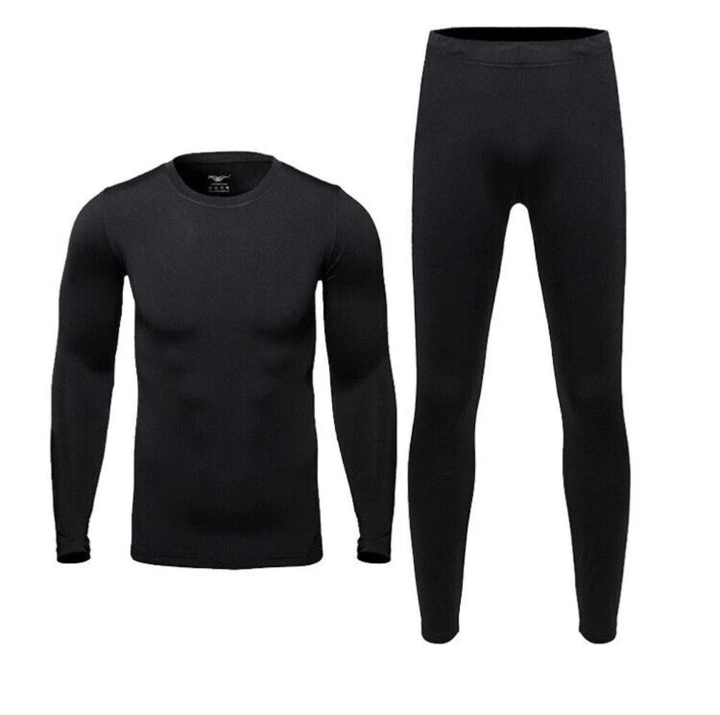 Fleece Lined Thermal Underwear Set - Image 2