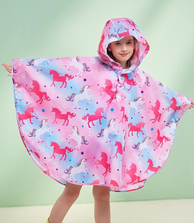 SaphiRose Lightweight Kids Rain Poncho Nairobi Kenya