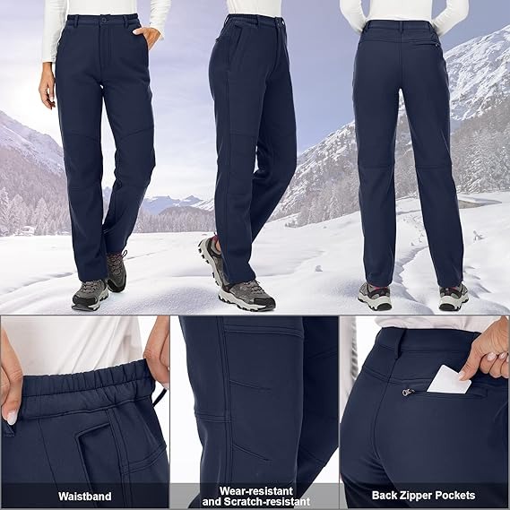 Unisex Fleece Lined Summit Pants | Warm Waterproof 2026
