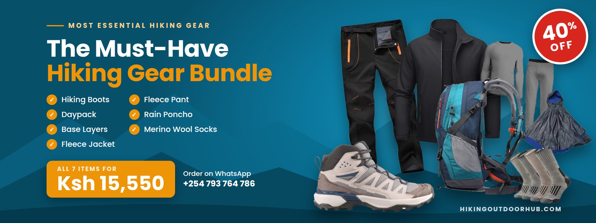 hiking gear nairobi eseential for kenya trails